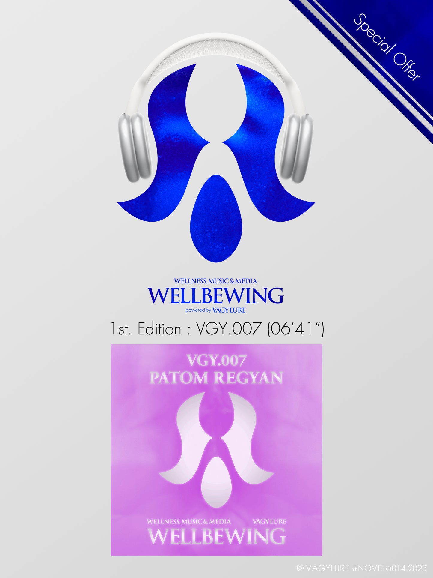 商用BGM 店舗BGM 商用音楽 店舗音楽 WELLBEWING® VGY series with YOGINI STYLE® Powered by VAGYLURE® Inc.