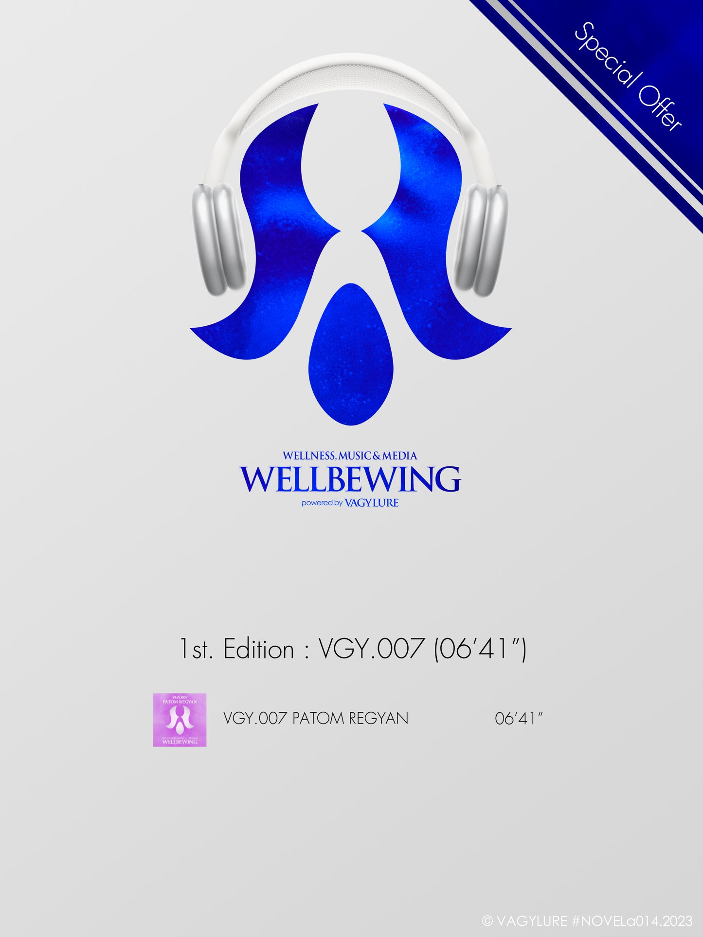 商用BGM 店舗BGM 商用音楽 店舗音楽 WELLBEWING® VGY series with YOGINI STYLE® Powered by VAGYLURE® Inc.