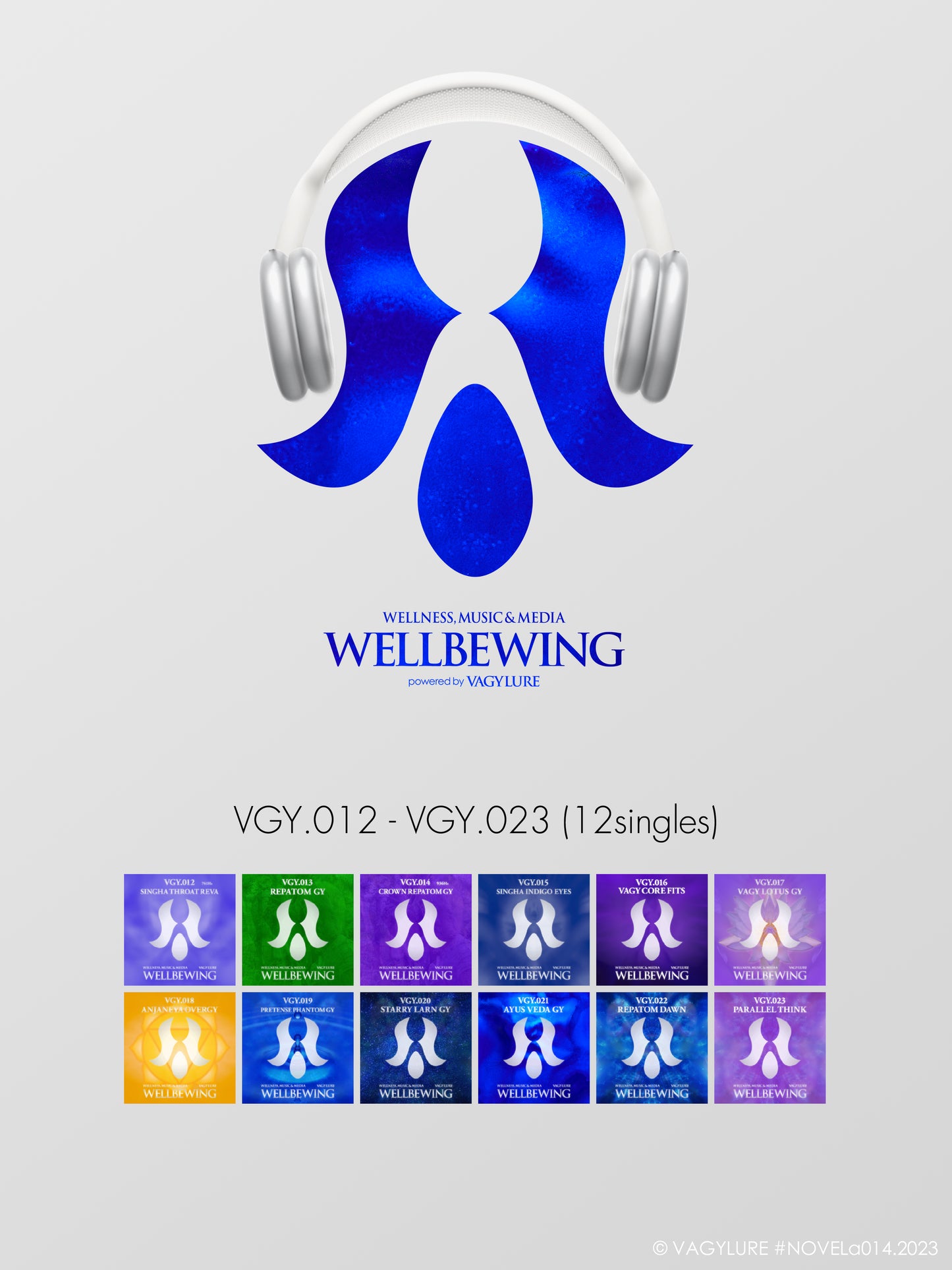 商用BGM 店舗BGM 商用音楽 店舗音楽 WELLBEWING® VGY series with YOGINI STYLE® Powered by VAGYLURE® Inc.